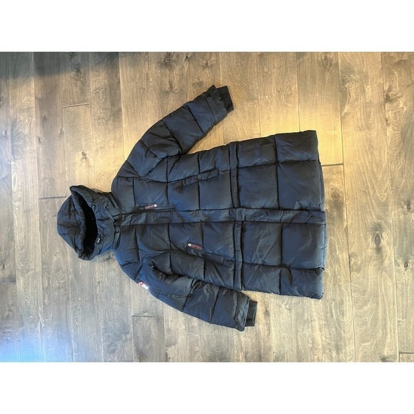 NWT Canada Weather Gear 2 in 1 System, Short and Long Puffer Coat, Black, XL - Picture 1 of 15